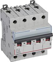 Выключатель автоматический Legrand DX3-E 6000 4п 10А C 10кА картинка